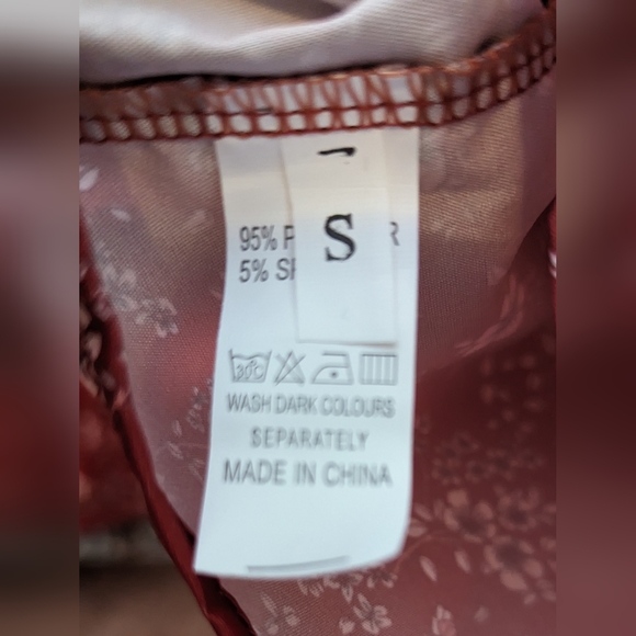 Boho Tiered Floral Mixed Print Tunic - Picture 7 of 16